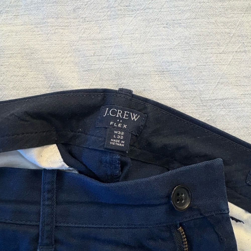 J. Crew Men's Dark Blue Chinos